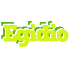 Egidio citrus logo