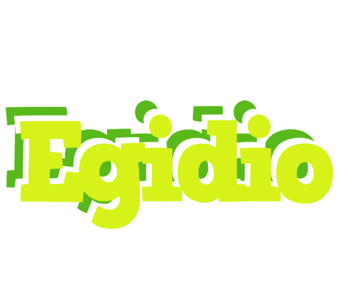 Egidio citrus logo