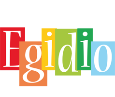 Egidio colors logo