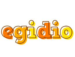 Egidio desert logo