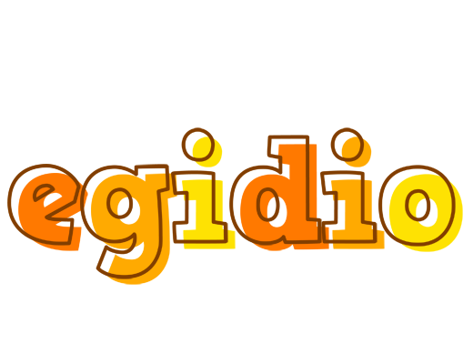 Egidio desert logo