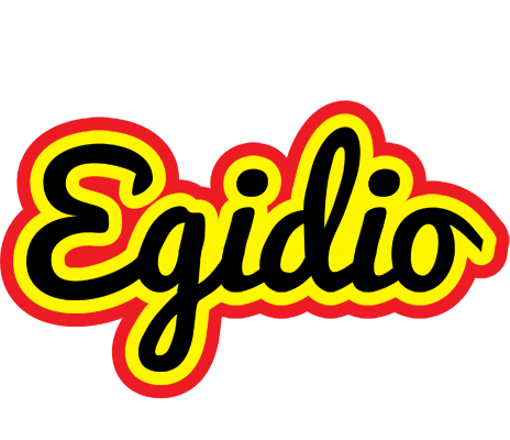 Egidio flaming logo
