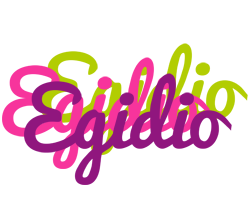 Egidio flowers logo