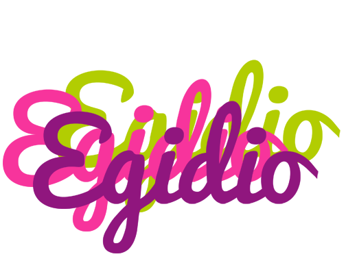 Egidio flowers logo