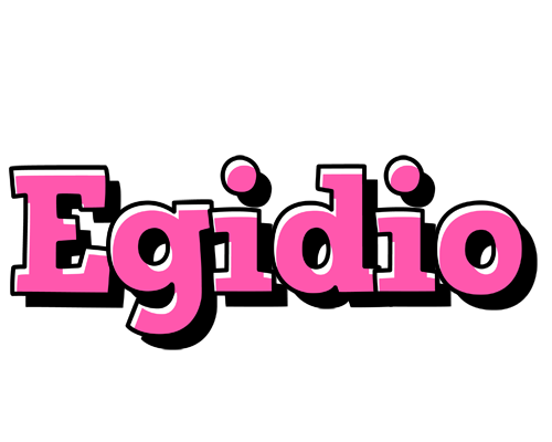 Egidio girlish logo