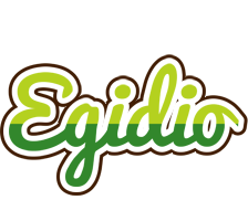 Egidio golfing logo