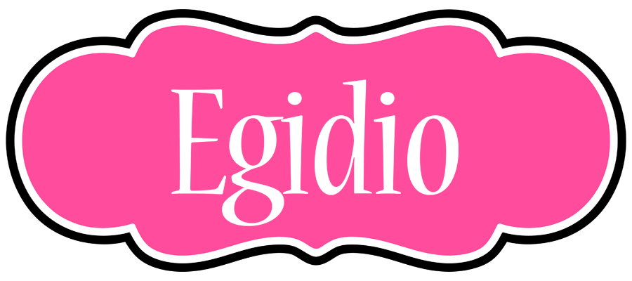 Egidio invitation logo