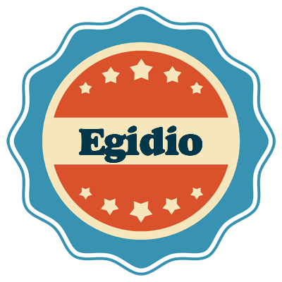 Egidio labels logo