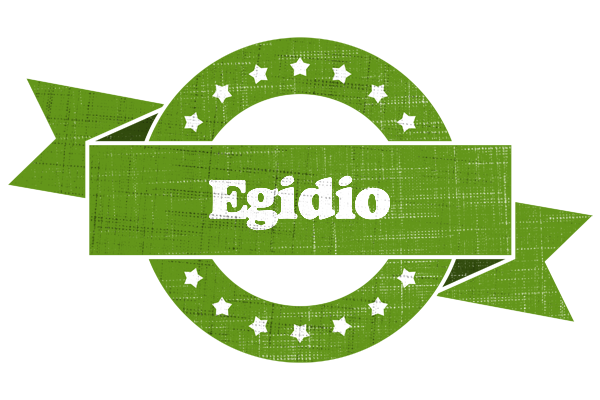 Egidio natural logo