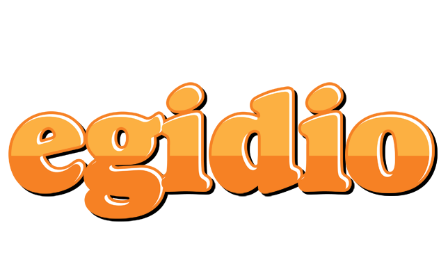 Egidio orange logo