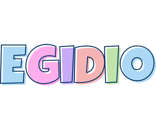 Egidio pastel logo