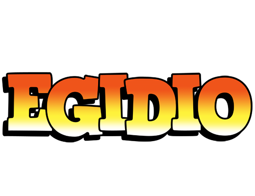 Egidio sunset logo