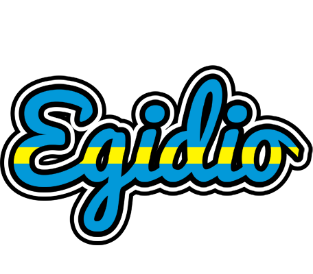 Egidio sweden logo