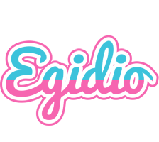 Egidio woman logo