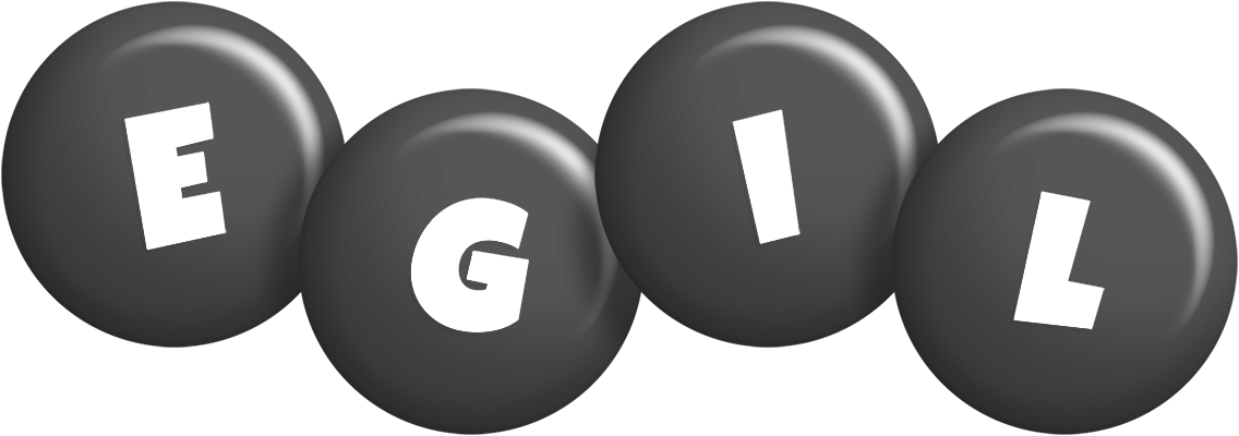 Egil candy-black logo