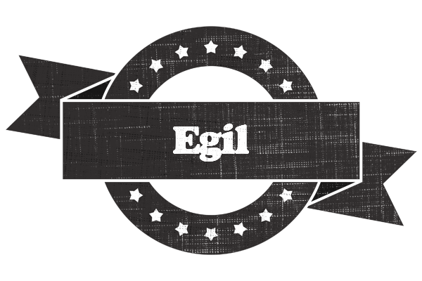 Egil grunge logo