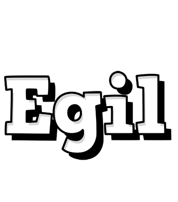 Egil snowing logo