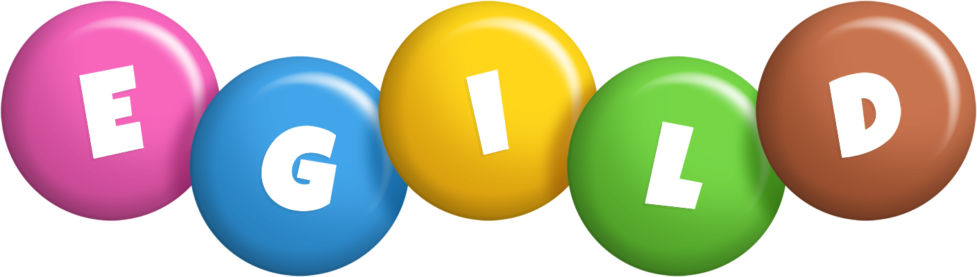 Egild candy logo