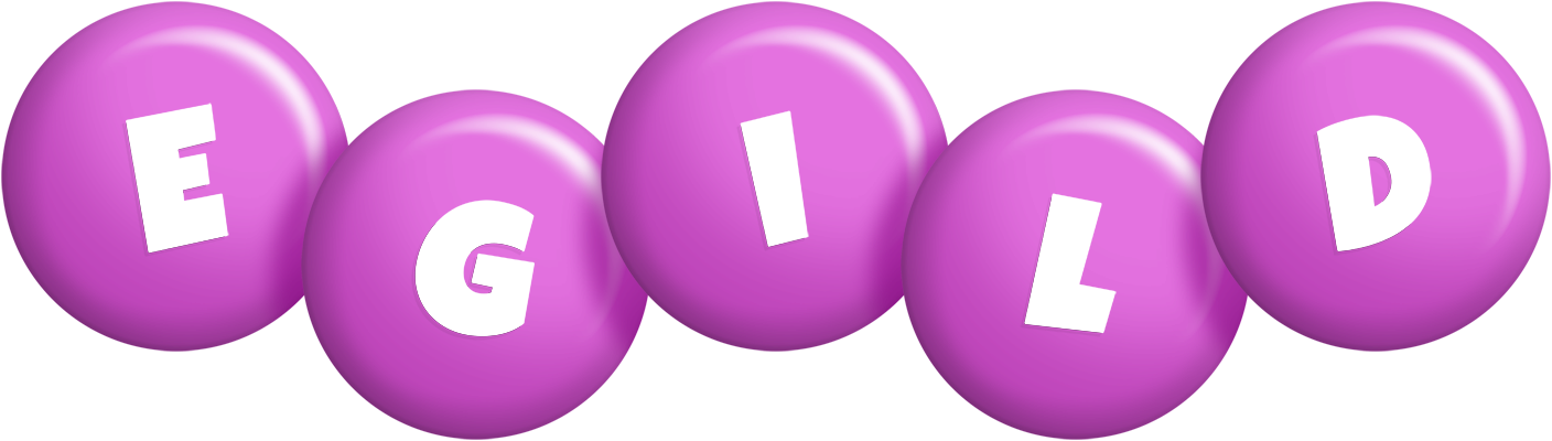 Egild candy-purple logo