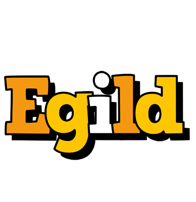 Egild cartoon logo