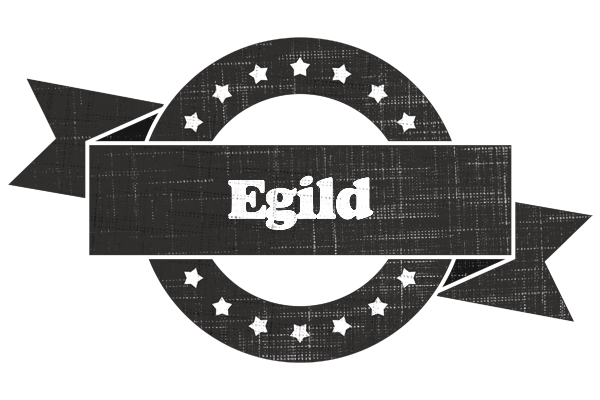 Egild grunge logo