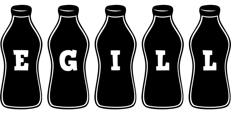 Egill bottle logo