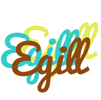 Egill cupcake logo