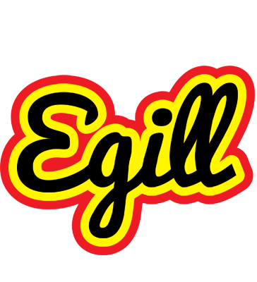 Egill flaming logo