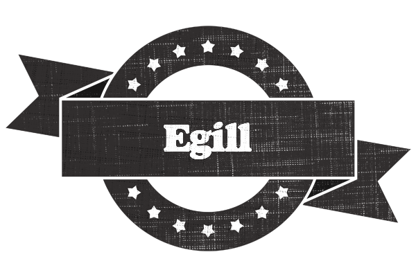 Egill grunge logo