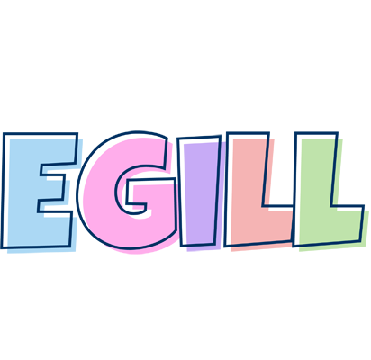 Egill pastel logo