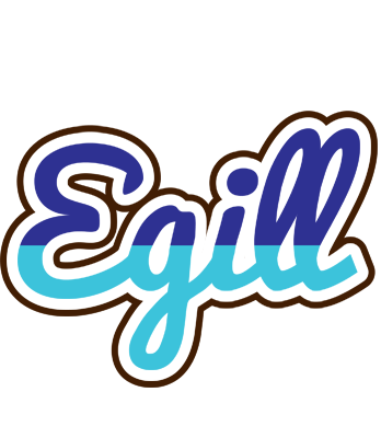 Egill raining logo