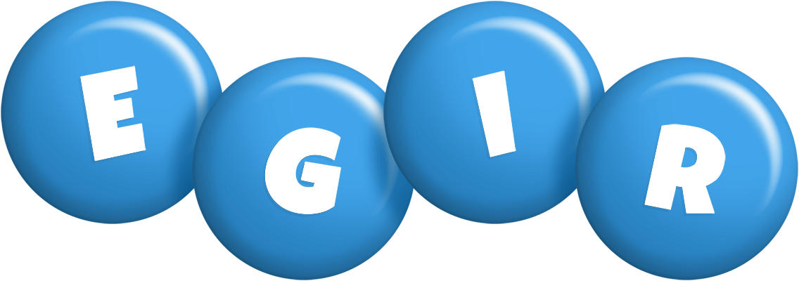 Egir candy-blue logo
