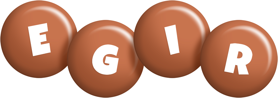 Egir candy-brown logo