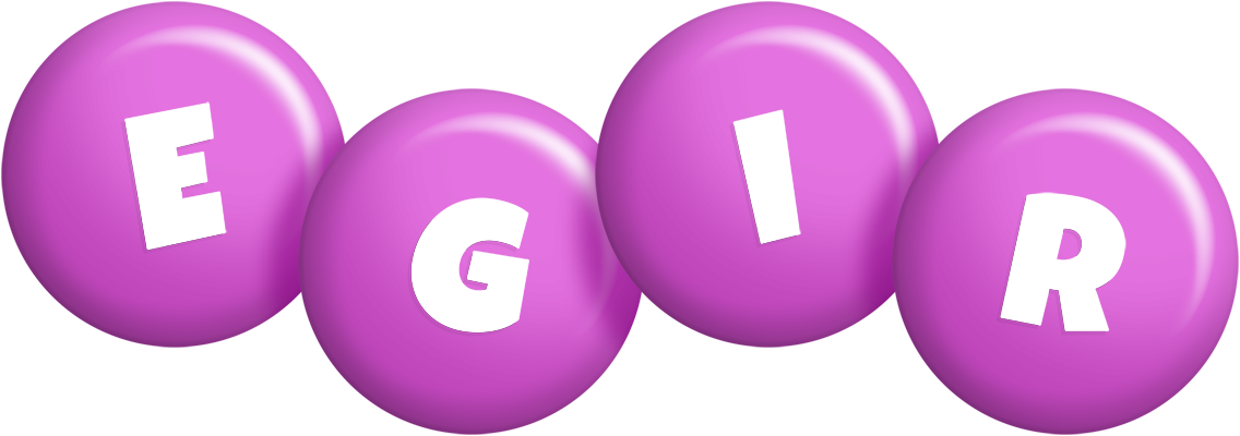 Egir candy-purple logo