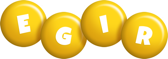 Egir candy-yellow logo