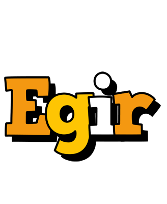 Egir cartoon logo