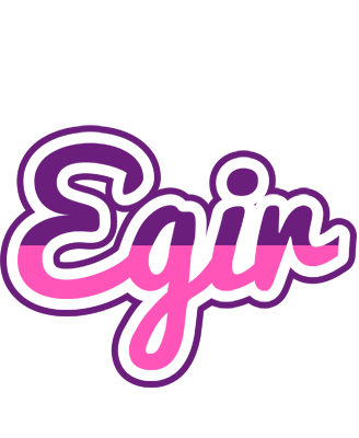 Egir cheerful logo