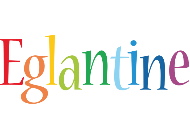 Eglantine birthday logo