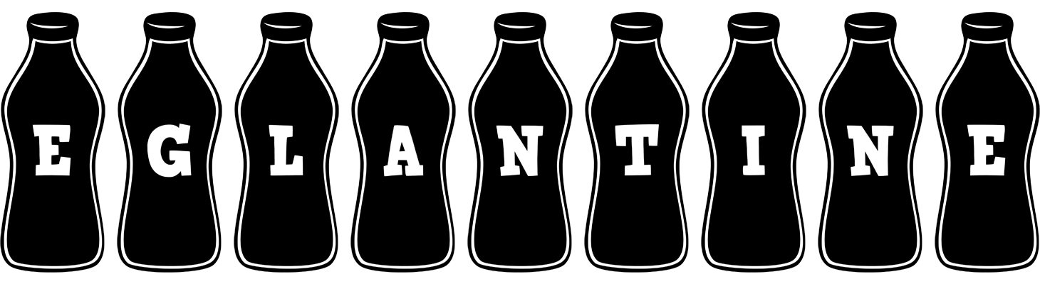 Eglantine bottle logo