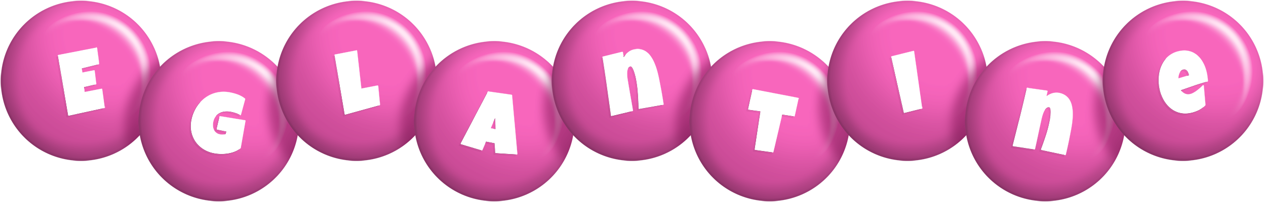 Eglantine candy-pink logo