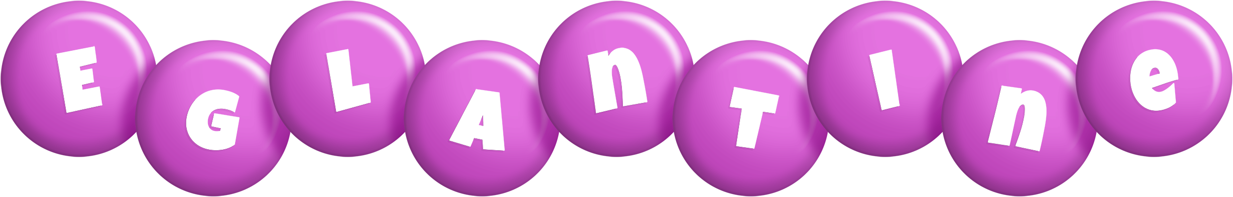 Eglantine candy-purple logo