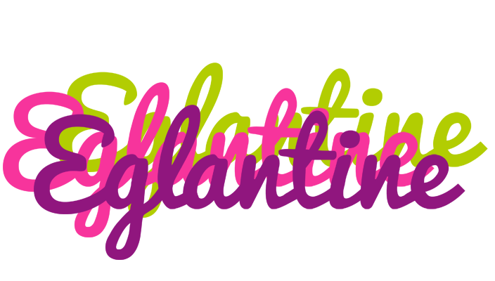 Eglantine flowers logo