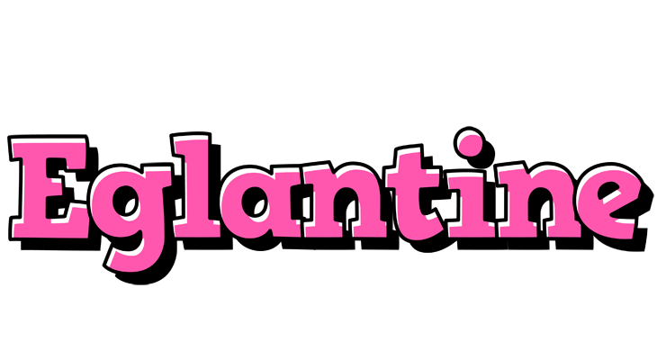 Eglantine girlish logo