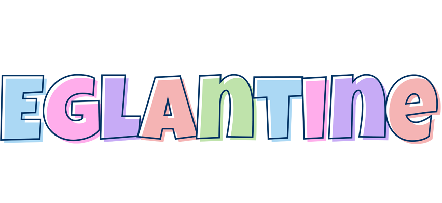 Eglantine pastel logo