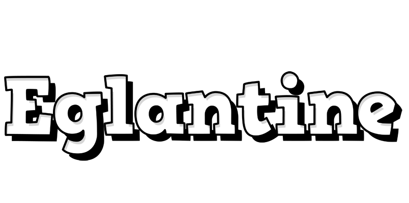 Eglantine snowing logo