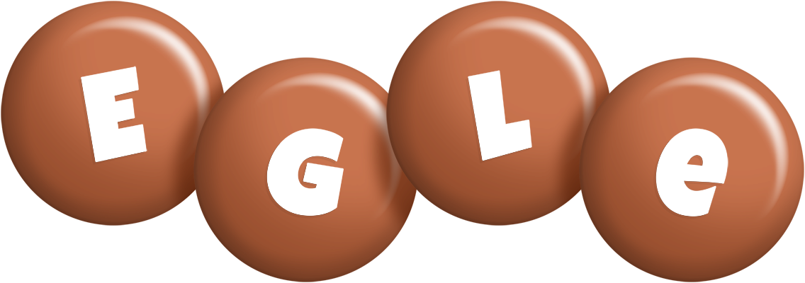 Egle candy-brown logo