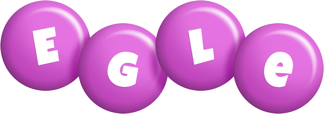 Egle candy-purple logo