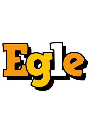 Egle cartoon logo