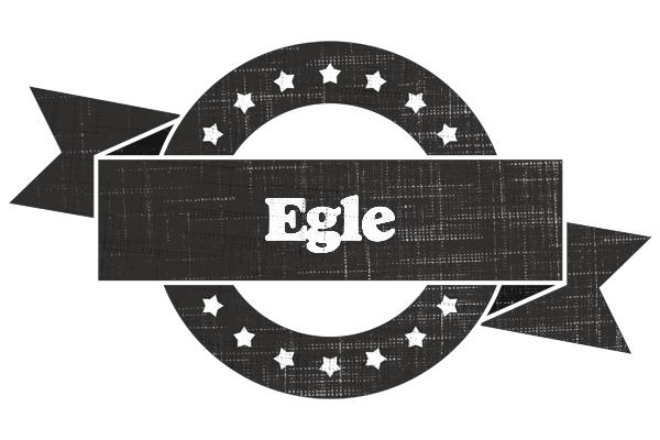 Egle grunge logo