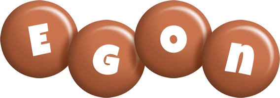 Egon candy-brown logo